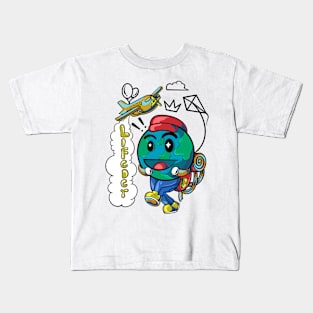 world adventurer Kids T-Shirt